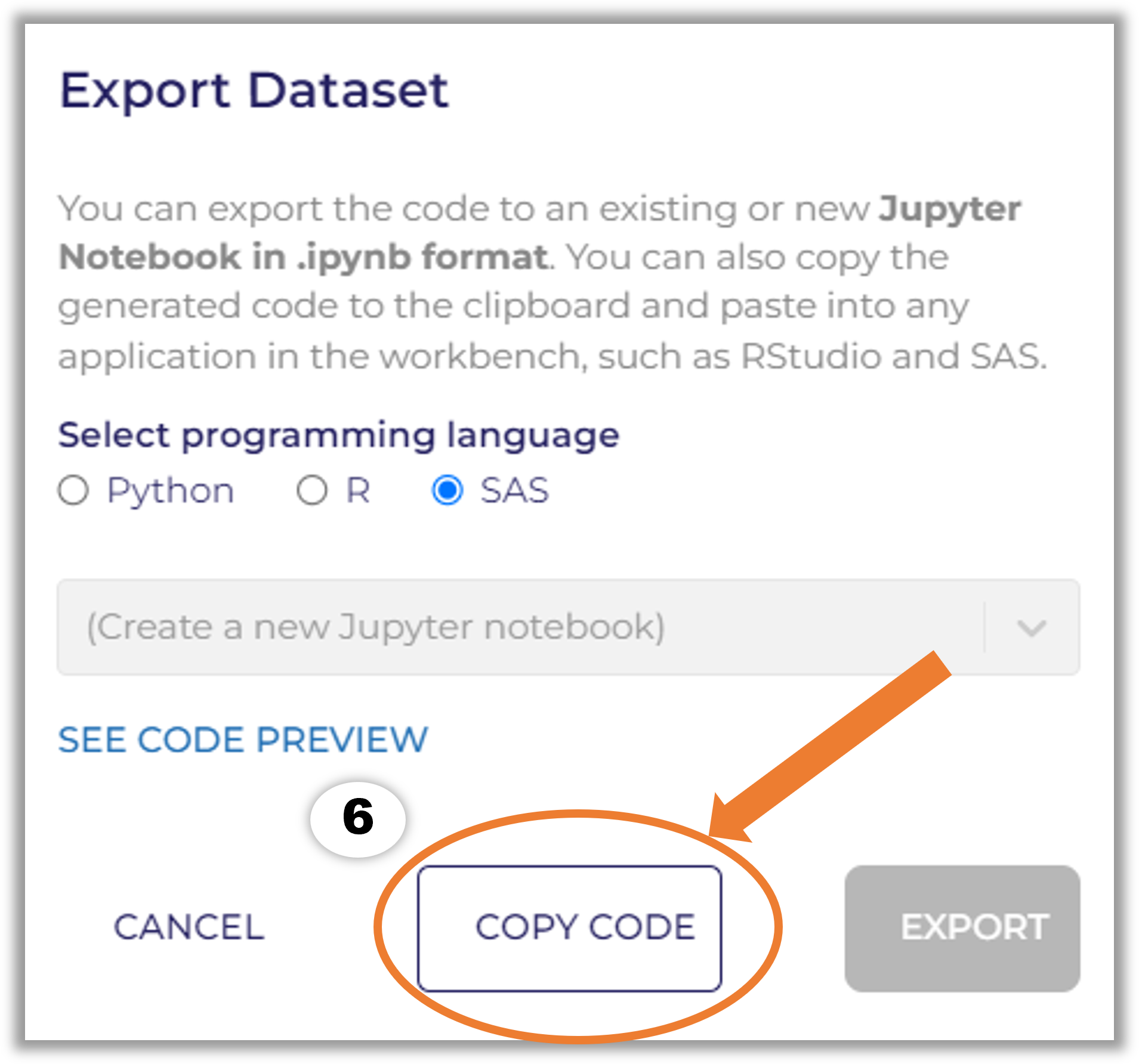 Exploring All of Us data using SAS Studio – User Support