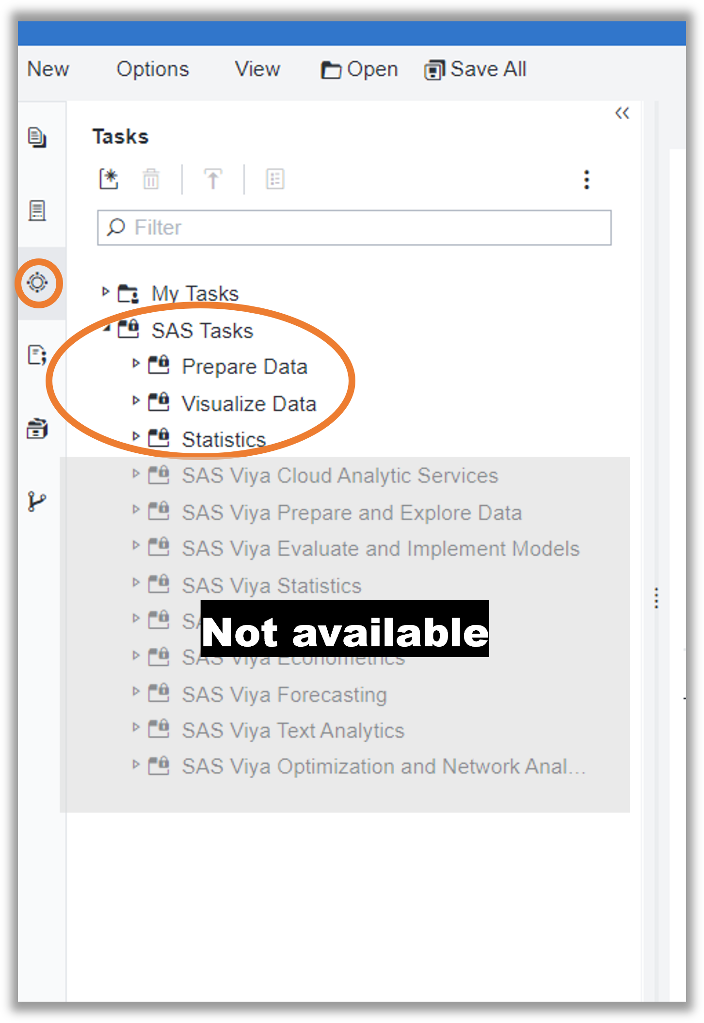 Exploring All of Us data using SAS Studio – User Support