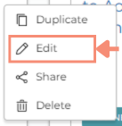 Edit is the second option displayed on the menu. After you click edit, the workspace description page will appear on the screen. Below the workspace name text field, there is “select a current billing account.”