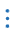 three blue dots stacked in a vertical line