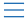 Three light blue lines stacked horizontally
